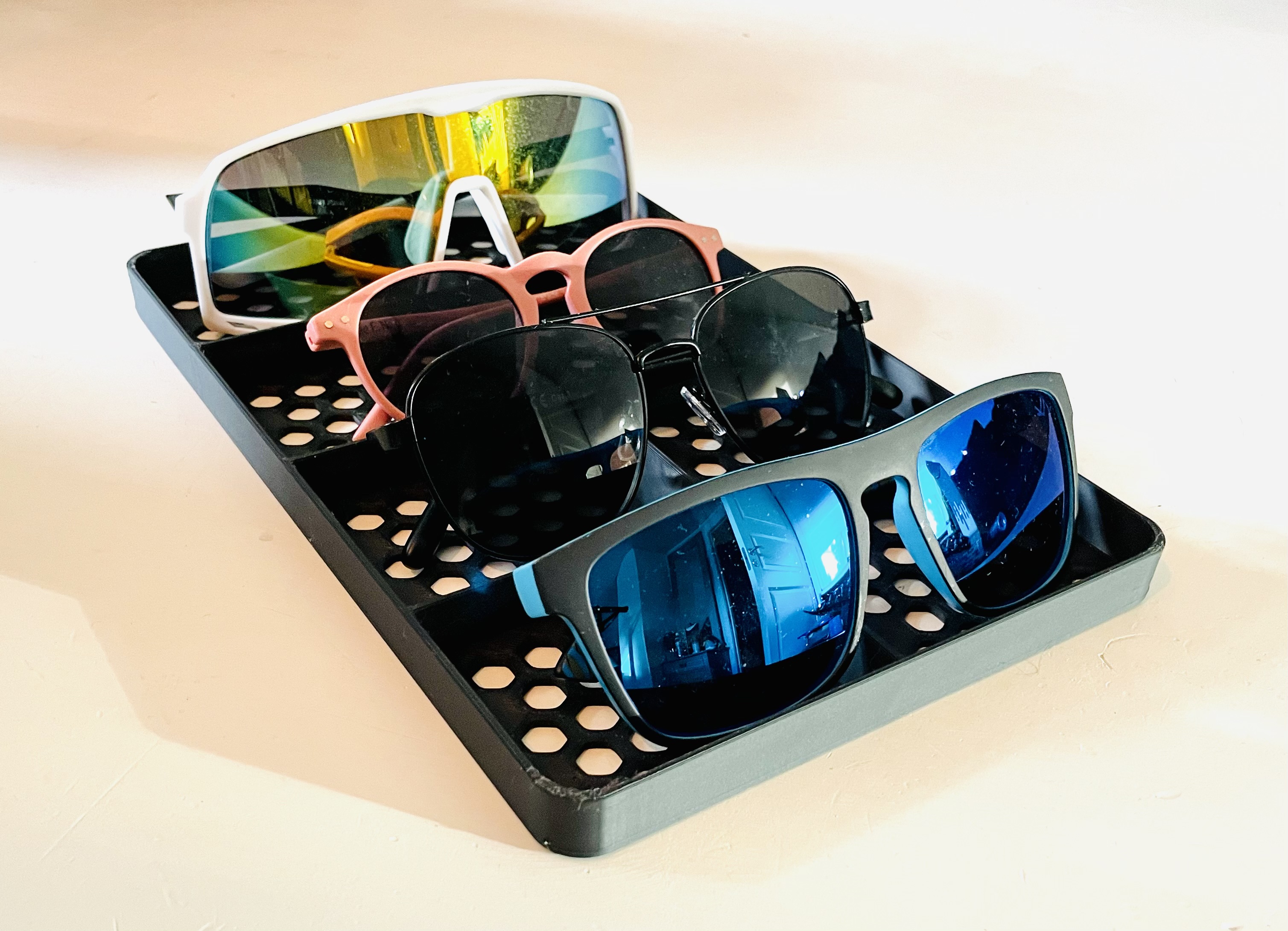 Storage Tray for Sunglasses