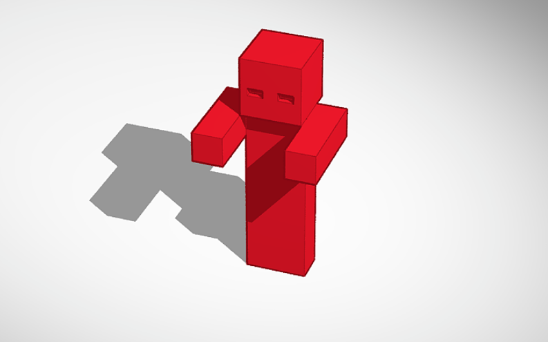 Minecraft zombie by Burgir | Download free STL model | Printables.com
