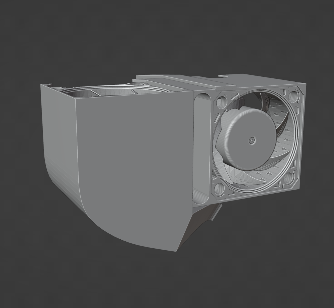 Sprite Extruder - Silent Fan Adapter (40x20) by Janovich | Download ...