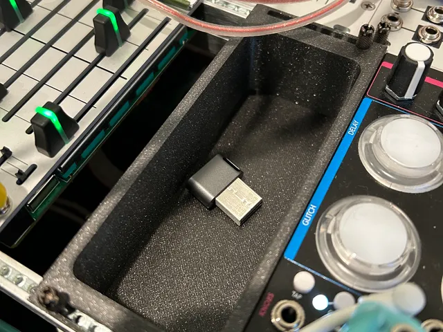 Eurorack 12HP Storage Trough