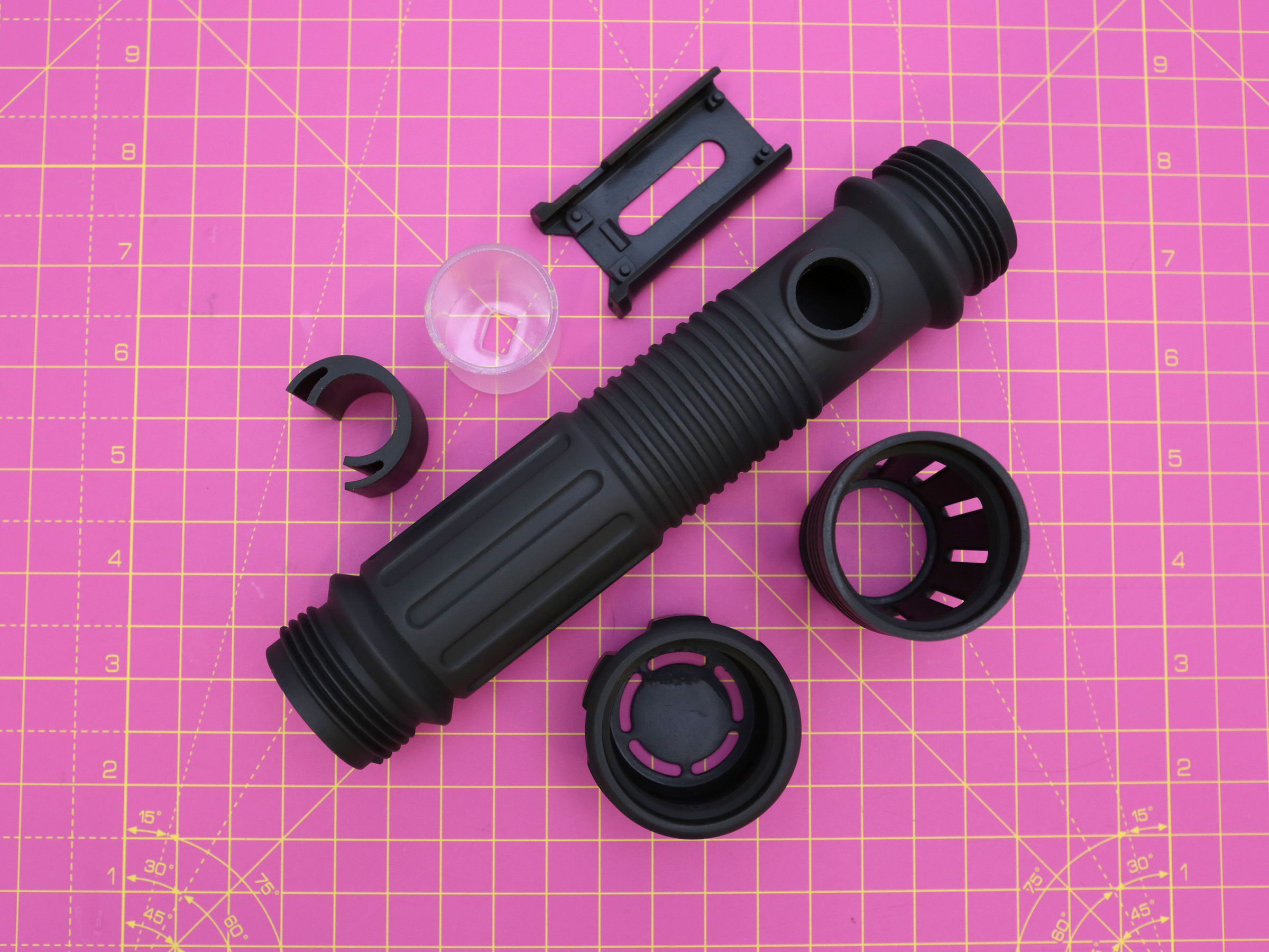 Lightsaber rp2040 by adafruit download free stl model printables