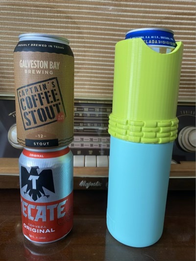Yeti 16oz Colster Double 12oz Can Adapter