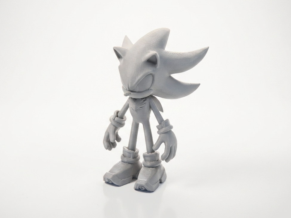 Shadow Hedgehog Gaming Figurine 3D Printable