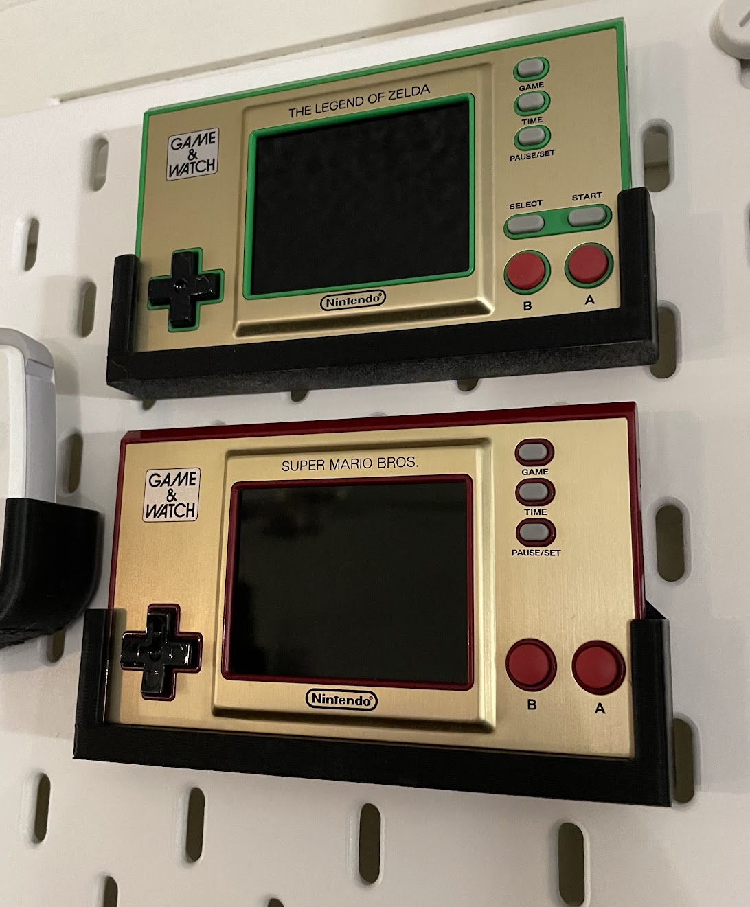 Super Mario Game & Watch Shelf MEGA Wall Mount/desk Stand 