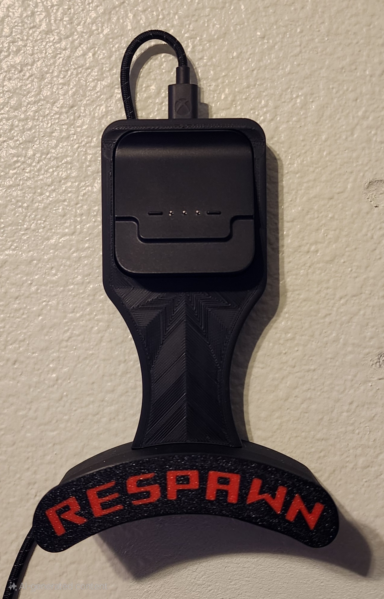 Xbox Elite controller charger and headset wall mount
