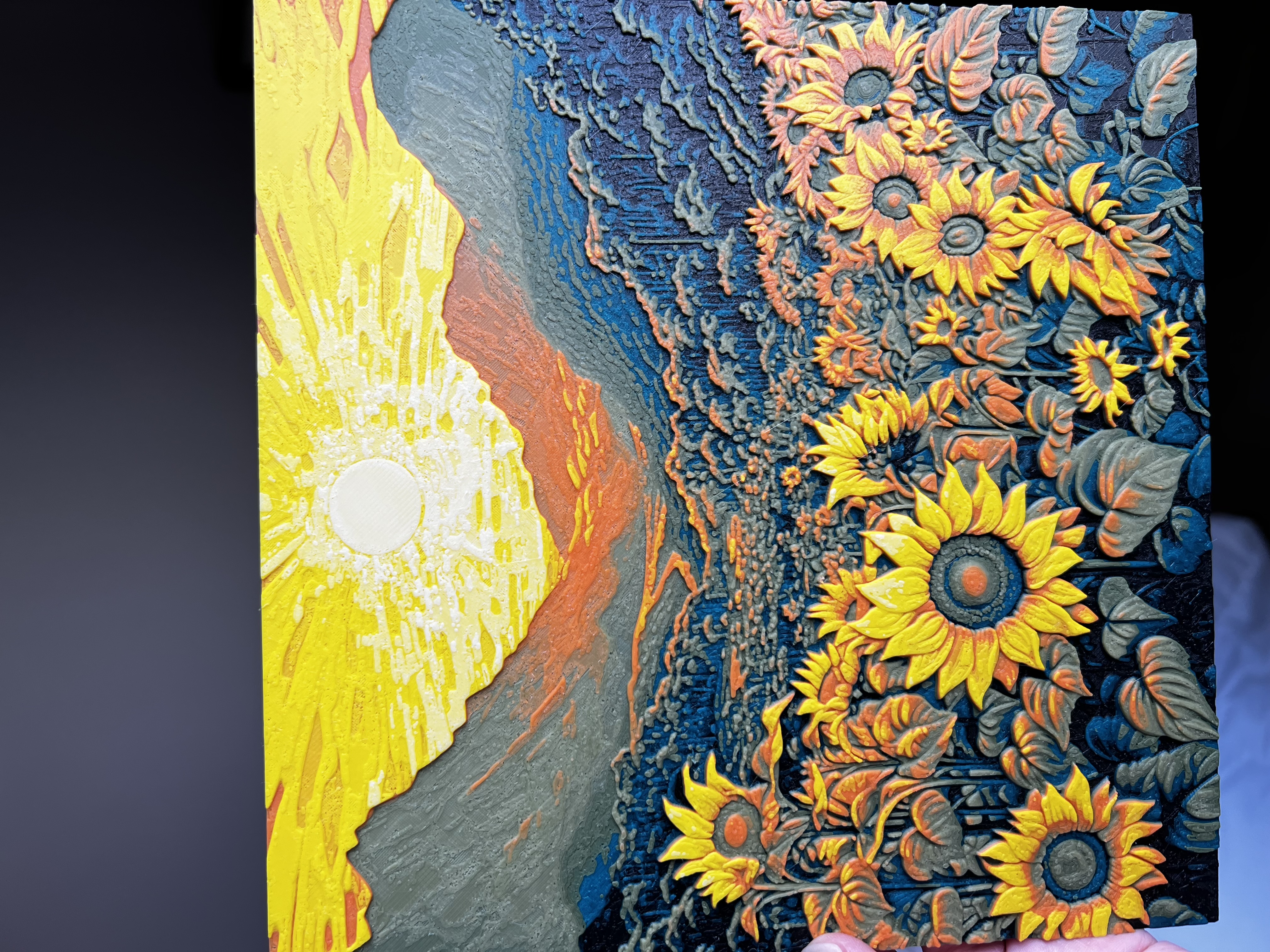 Hue Forge Sunflowers