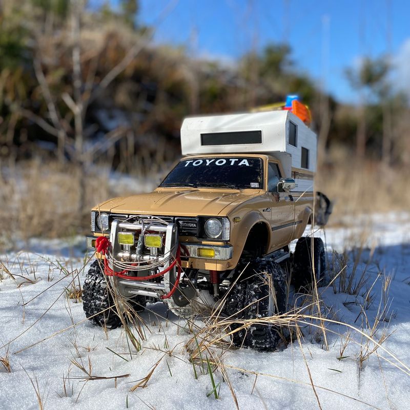 Camper for Tamiya RC Toyota Hilux High Lift by DaTryhard22 | Download ...