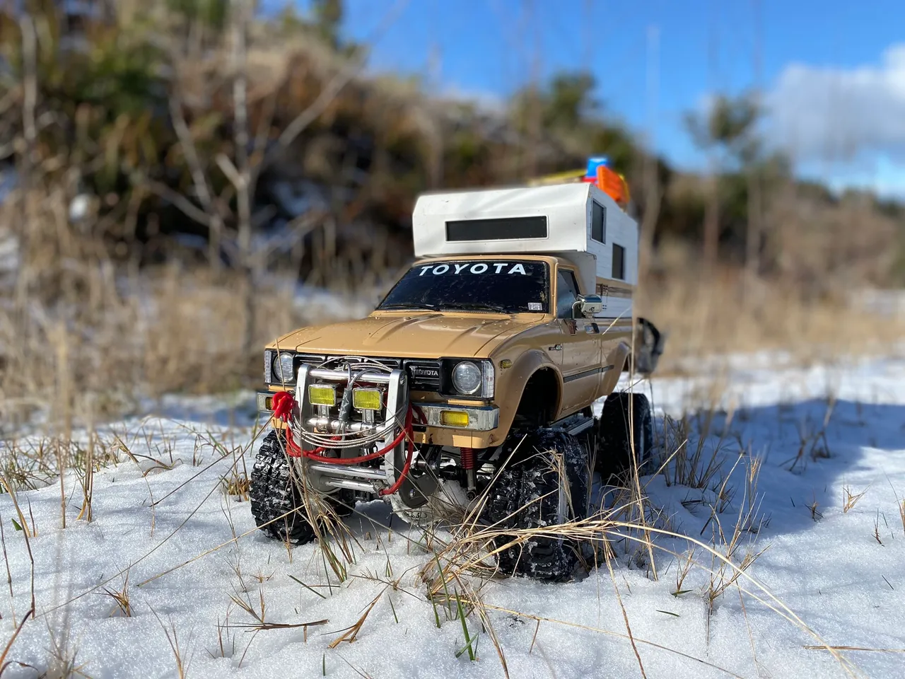 Camper for Tamiya RC Toyota Hilux High Lift by DaTryhard22 Download free STL model Printables