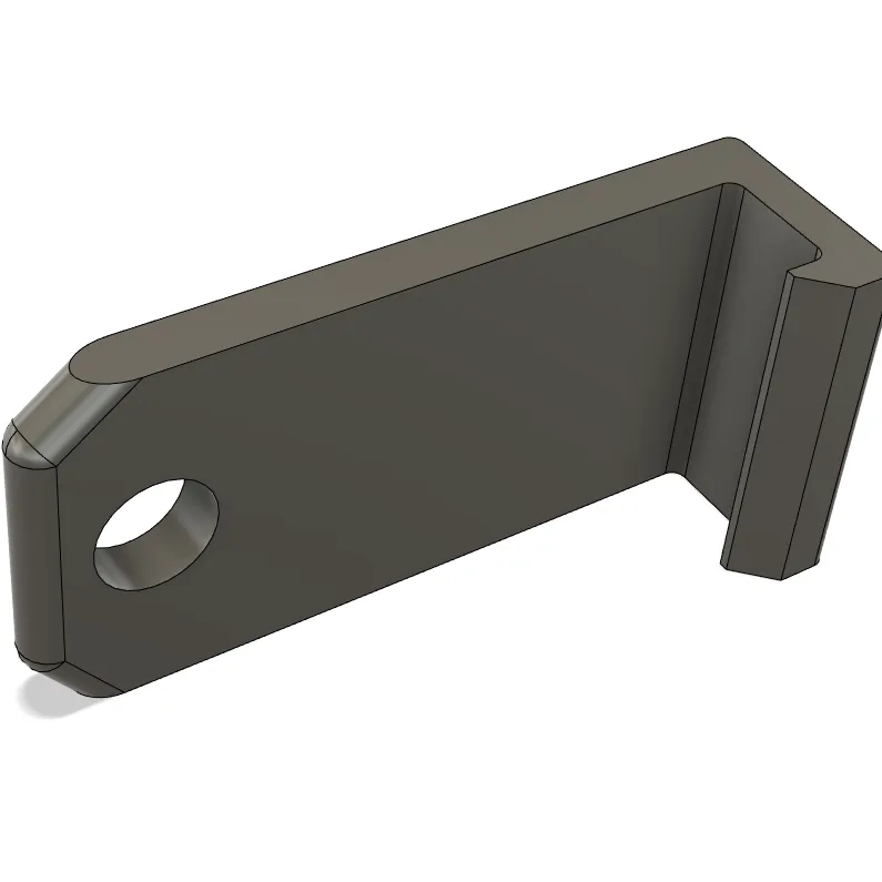 Door Frame Attach Hook by EastMemphis Download free STL model