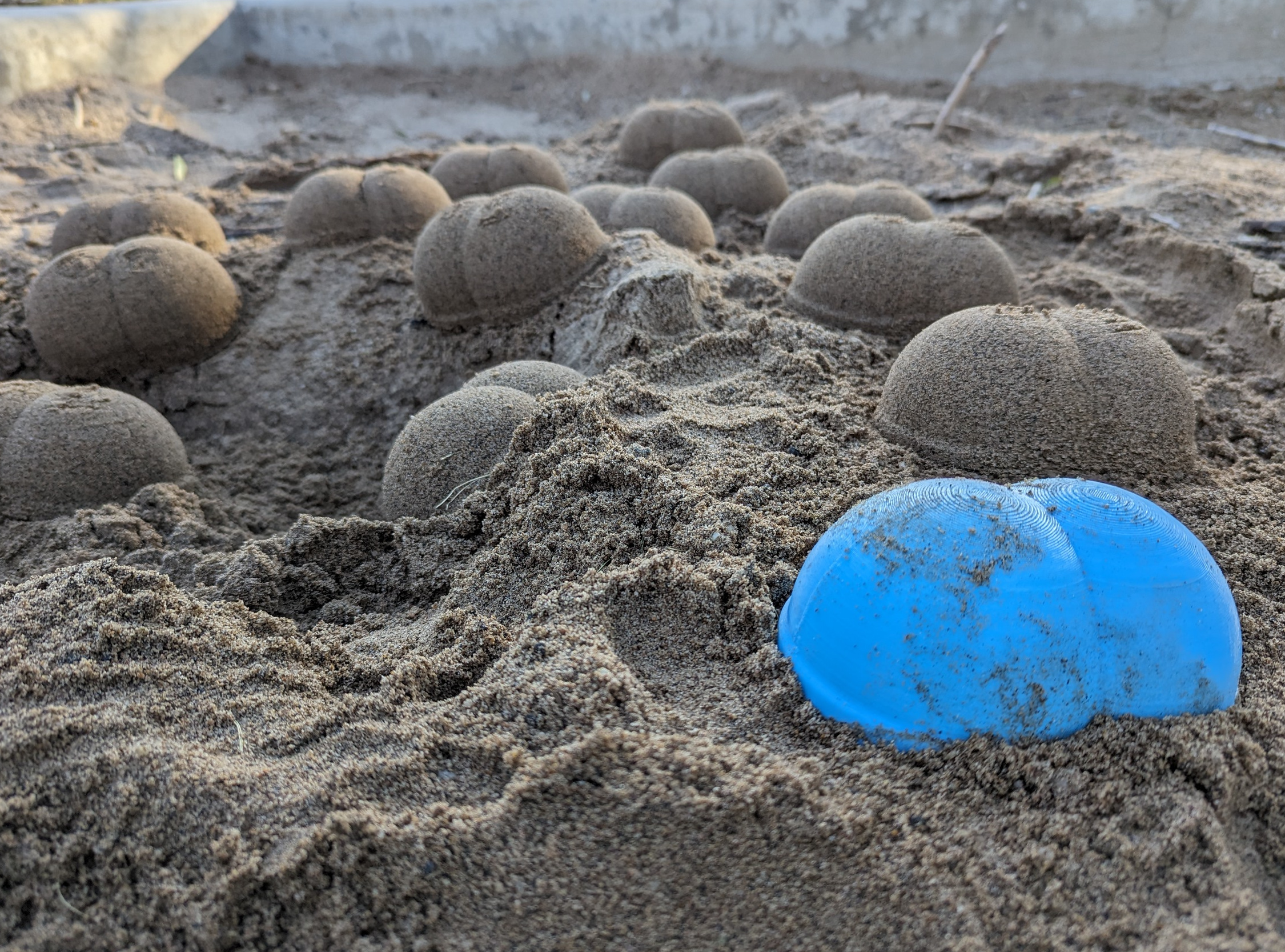 Beach Bums (sand mold)