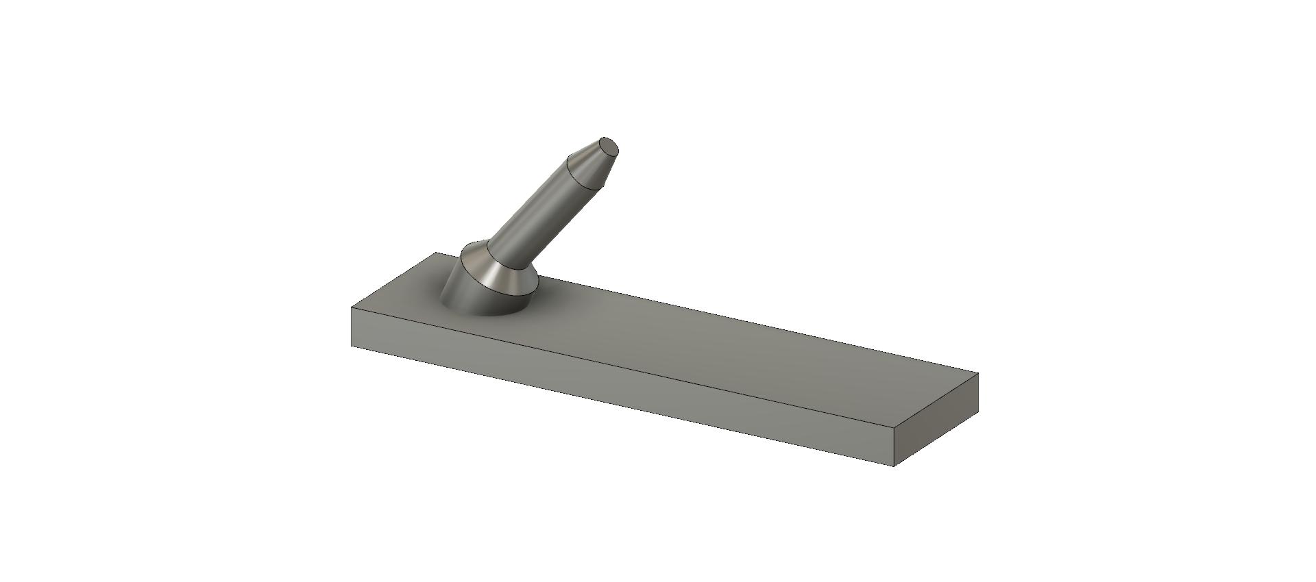 .45 Cal pistol stand