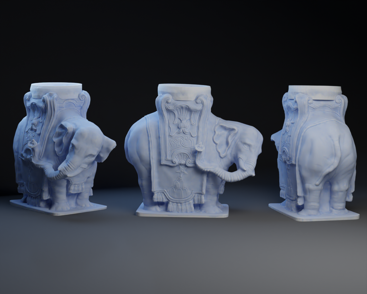 Elephant LED Tea Light Holder