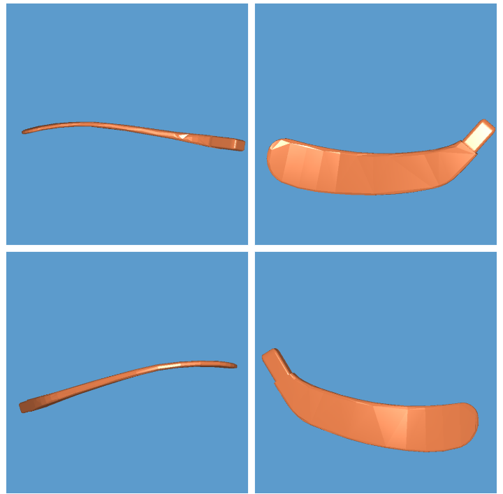 Hockey stick blade v2