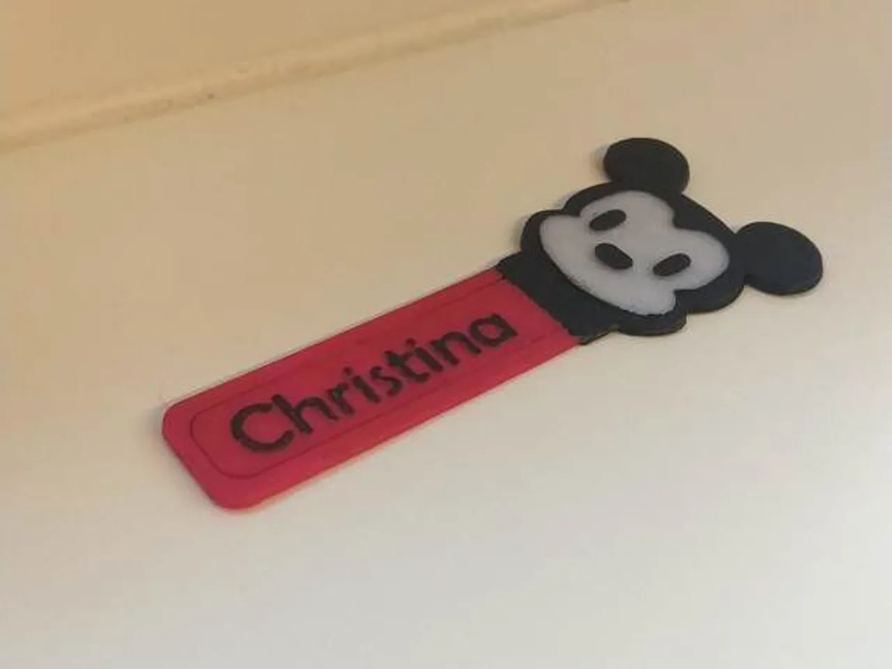 mickey bookmark by ananords download free stl model printables com