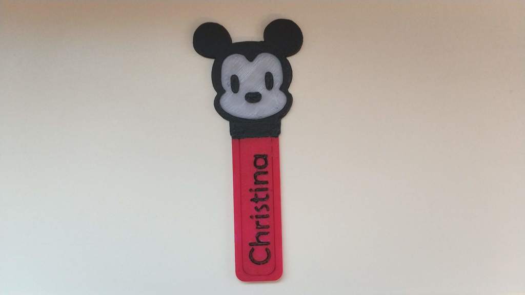 Mickey Bookmark! by Ananords | Download free STL model | Printables.com