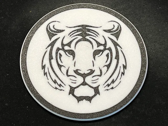 White Tiger Coaster MMU