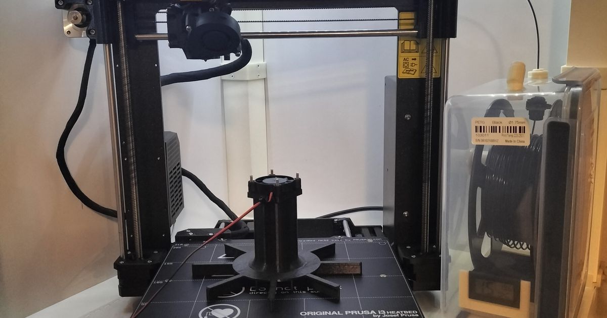 DIY Print Bed Filament Dryer PLA+ 55C 4hours by Kon Bit Download free