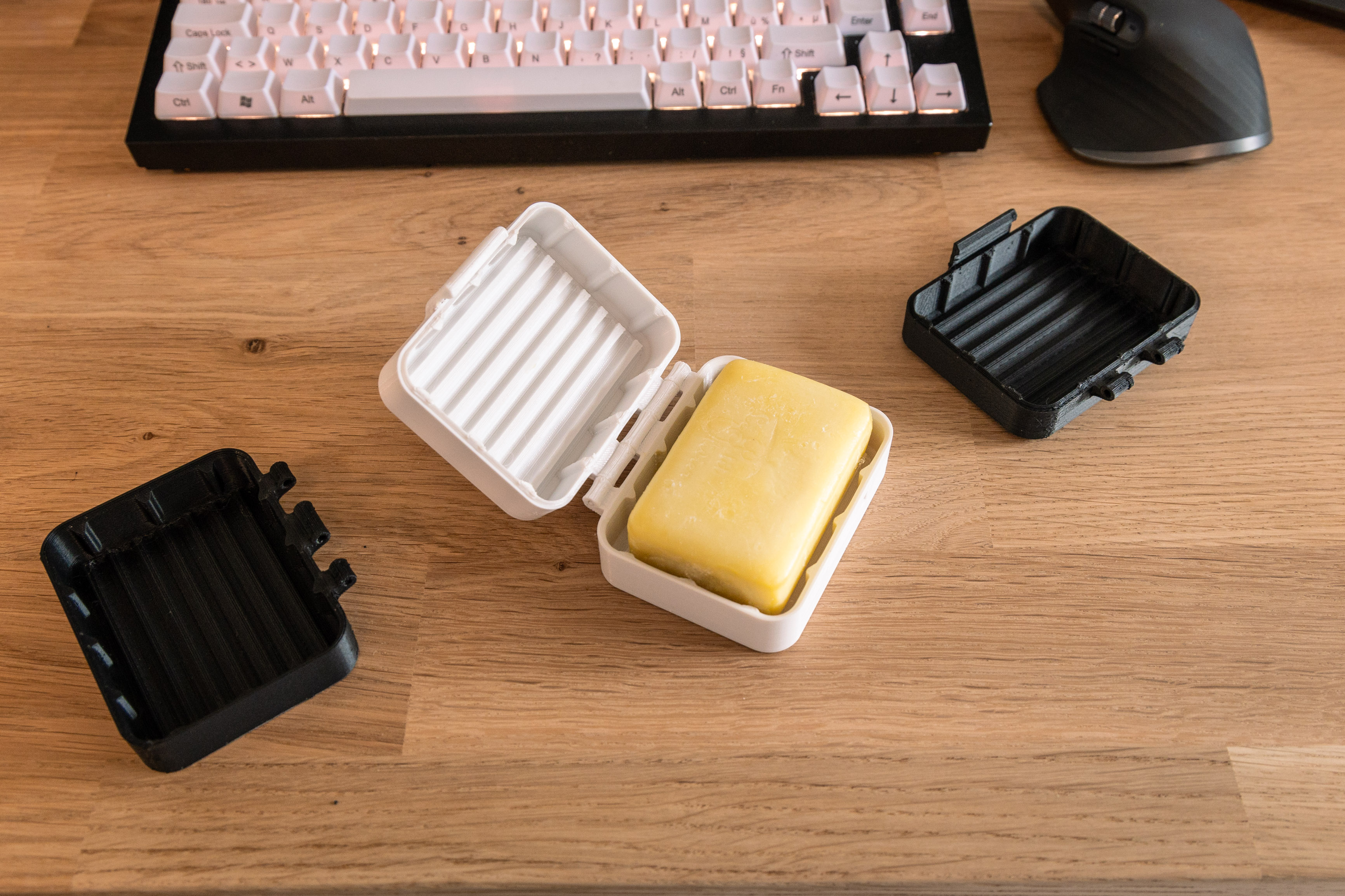 Parametric travel soap box