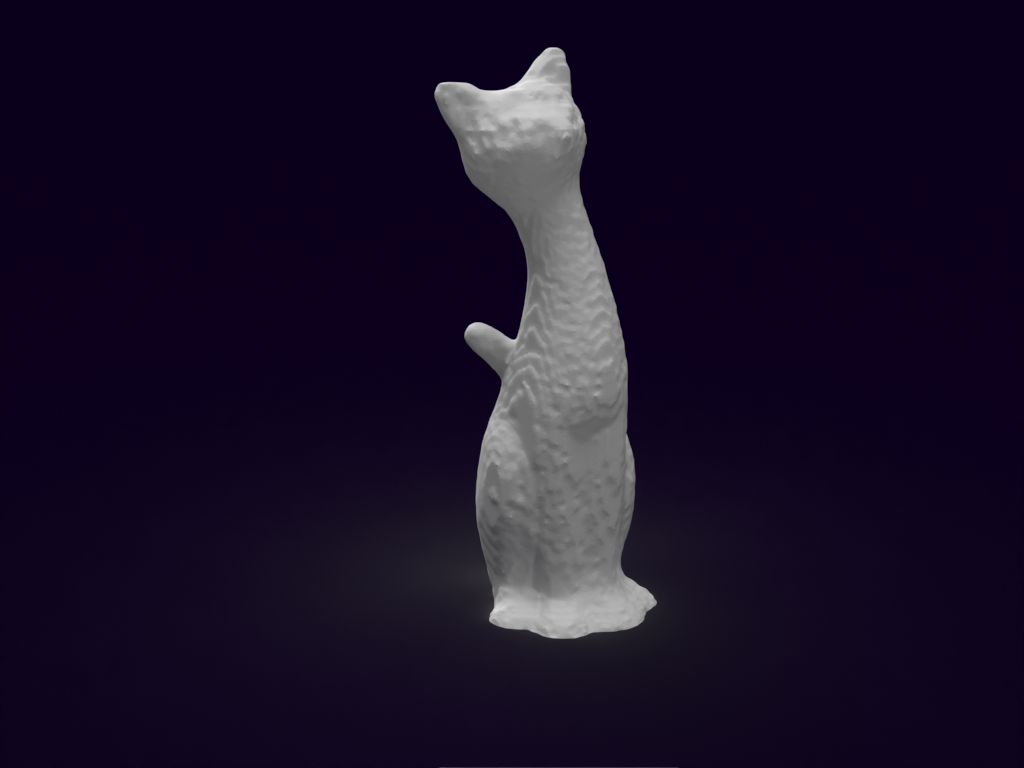 Cat statue