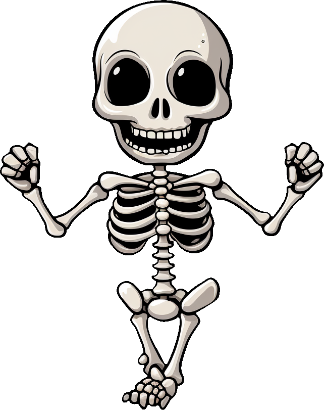 Skeleton - HueForge by Ultra | Download free STL model | Printables.com