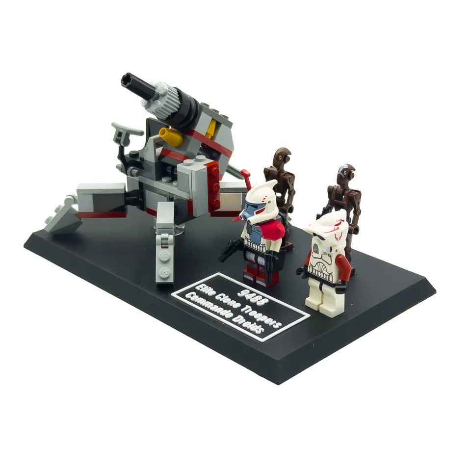Display Stand for Lego Star Wars Battle Packs / Small Sets by