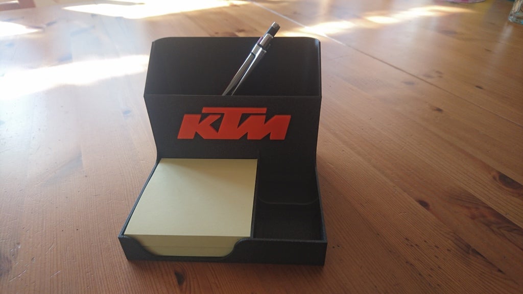 Desk organizer with KTM Logo