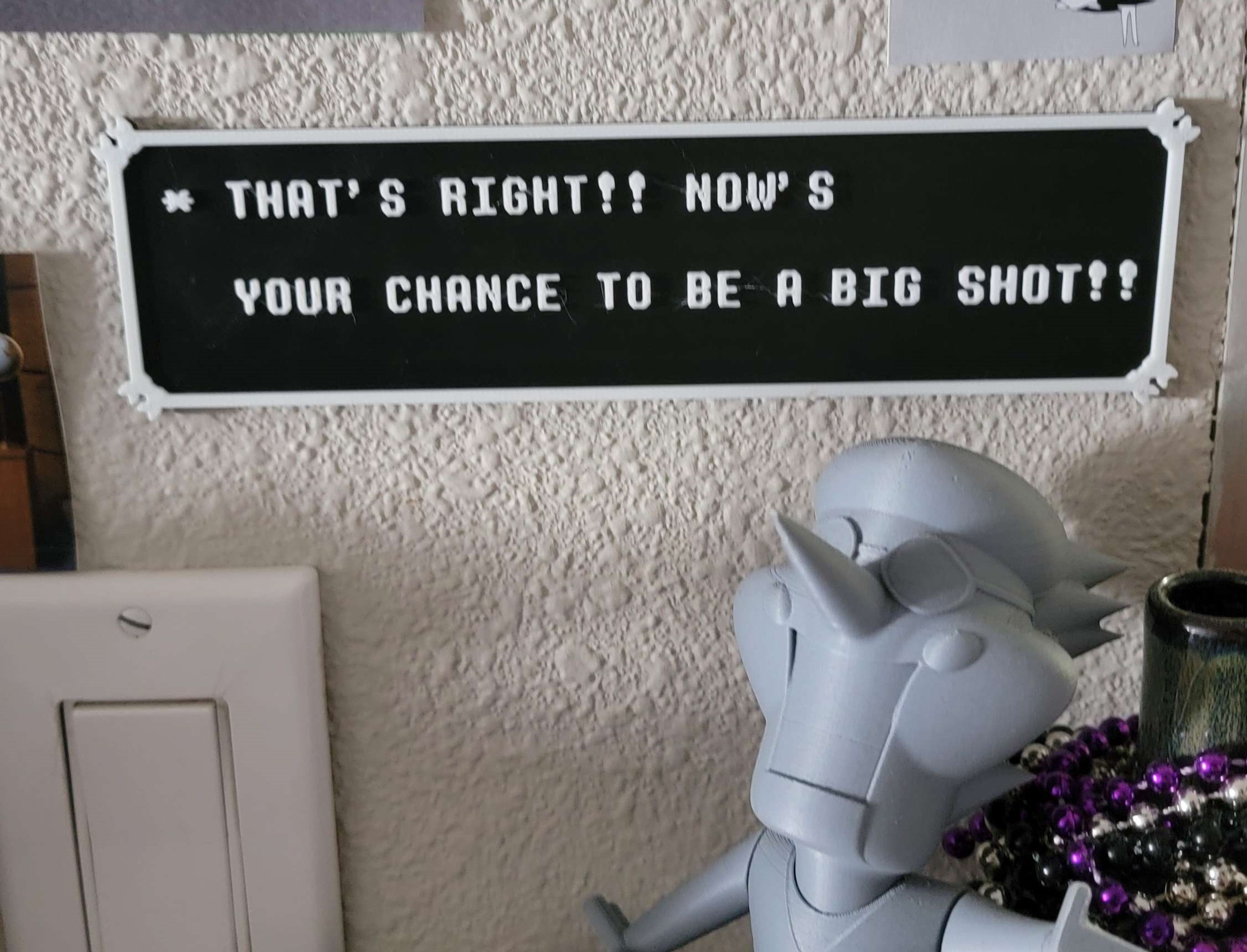 Nows you'r chance to be a BIG SHOT Text box