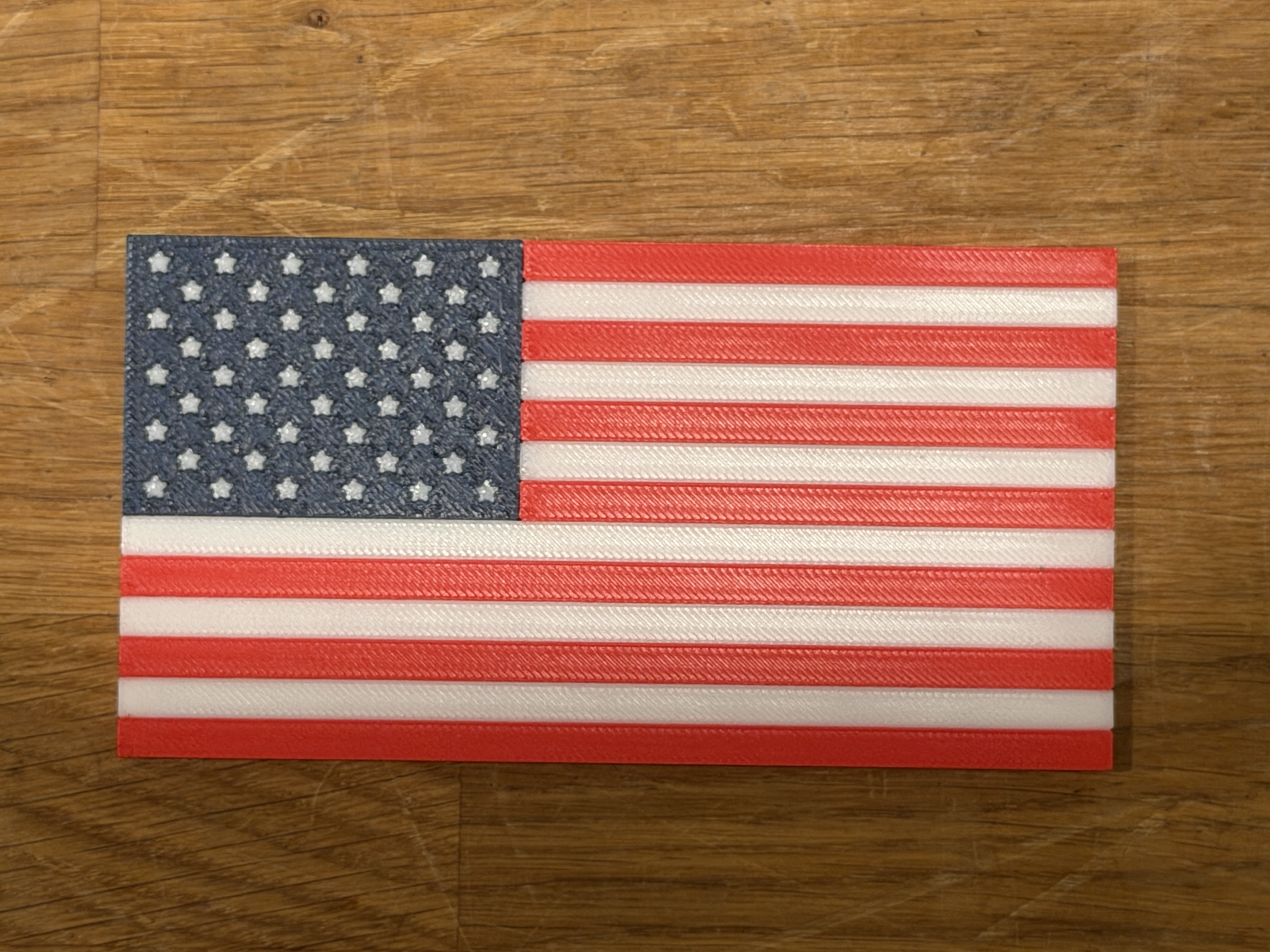 MagFlag: Full Color American Flag Fridge Magnet with SVG