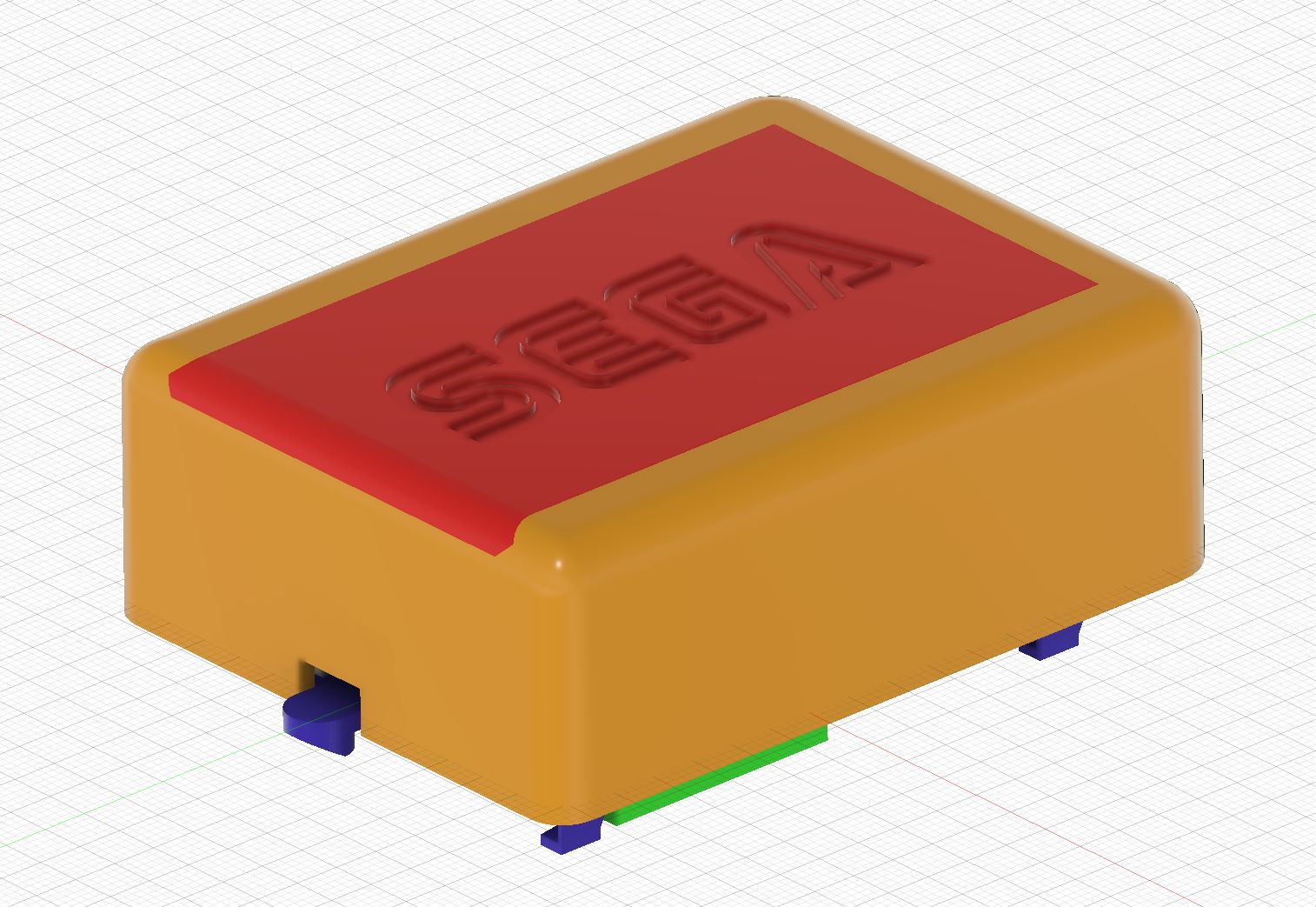 Sega Nomad 18650 Battery Pack Case