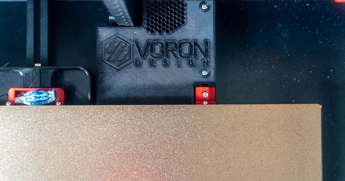 Voron 2.4 5015 Bed Fan (Purge Bucket + No ZEndstop) by Benjamin