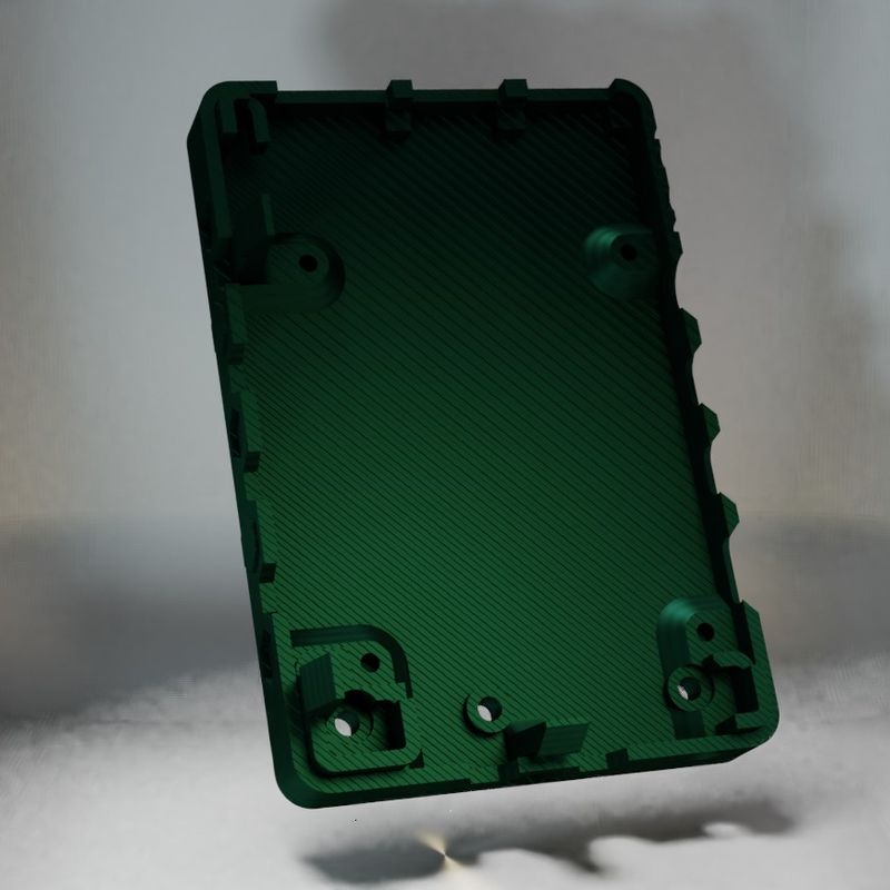 New Raspberry Pi 4 Honeycomb case w. mounting holes (remix) by