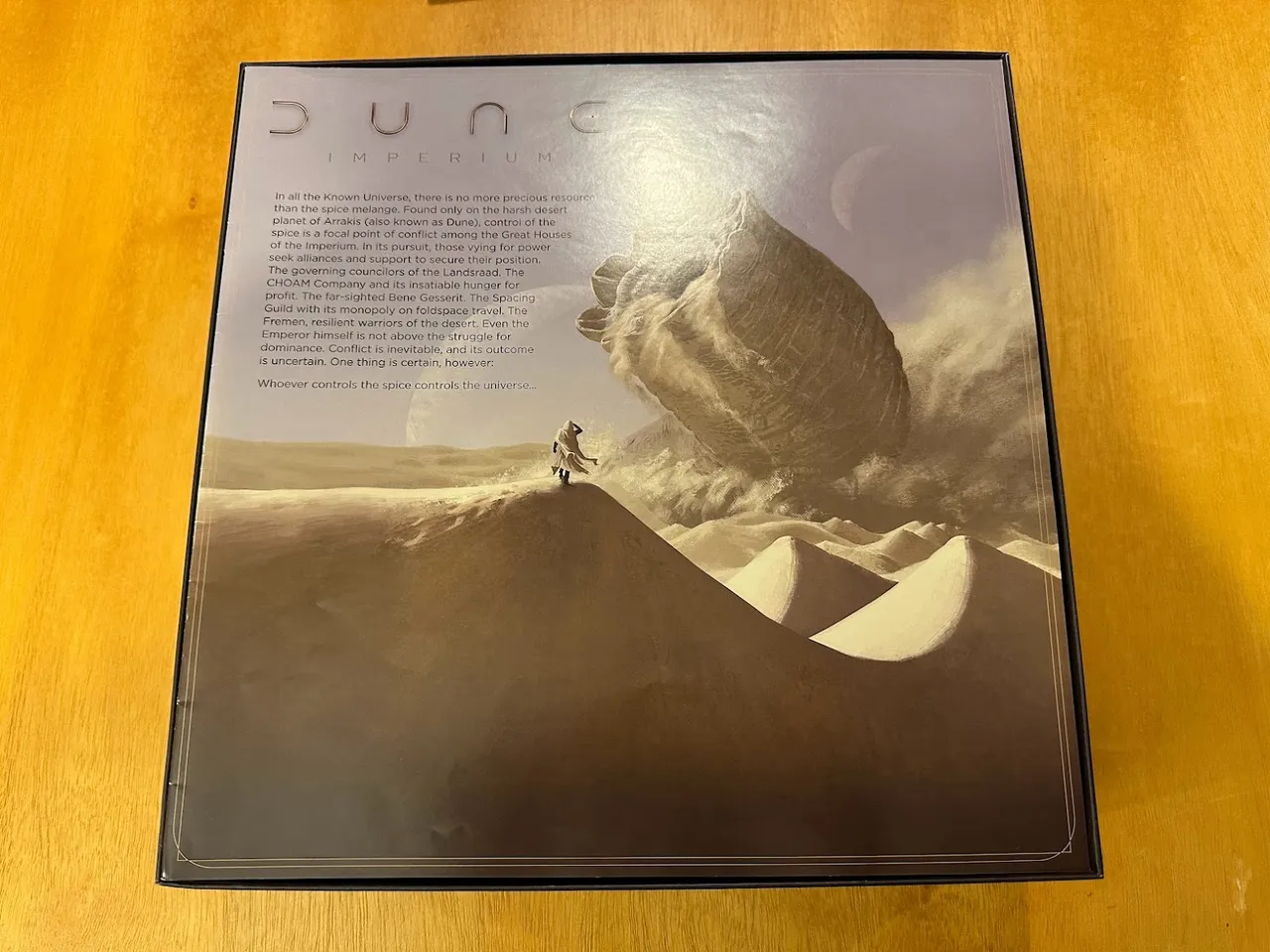 Dune: Imperium insert, with expansions by Hextra
