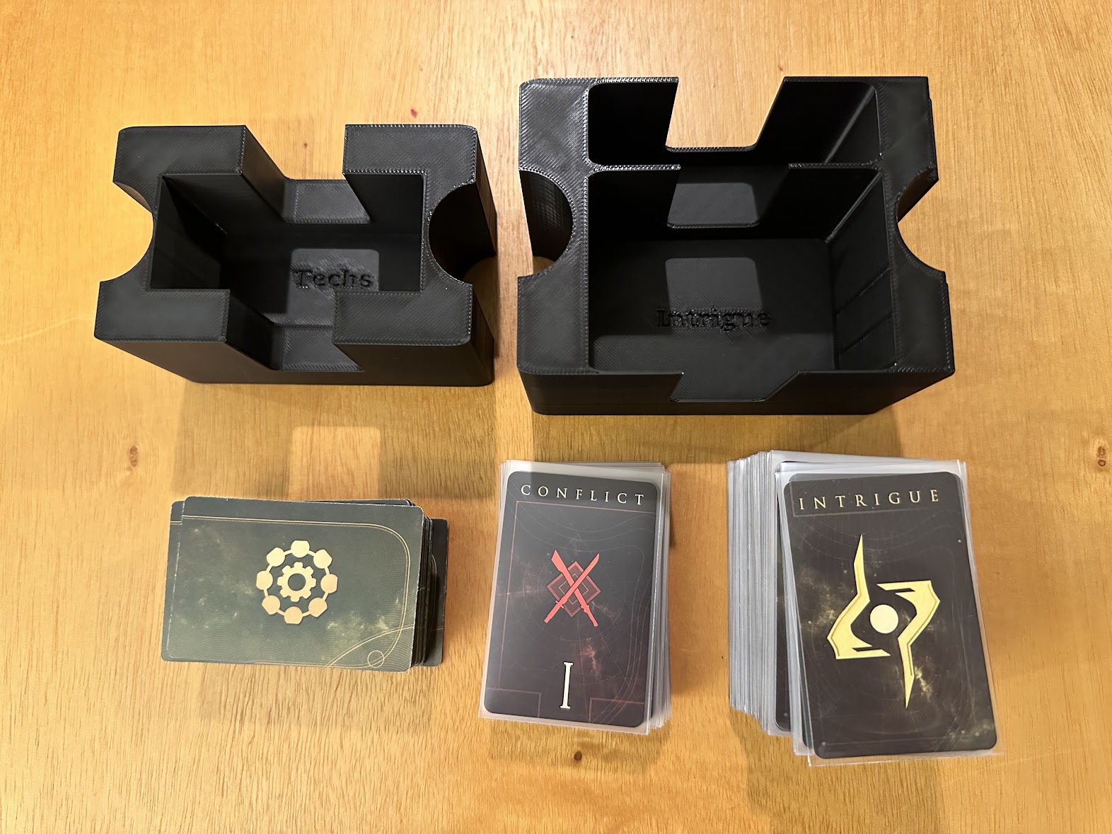 Dune: Imperium insert, with expansions by Hextra