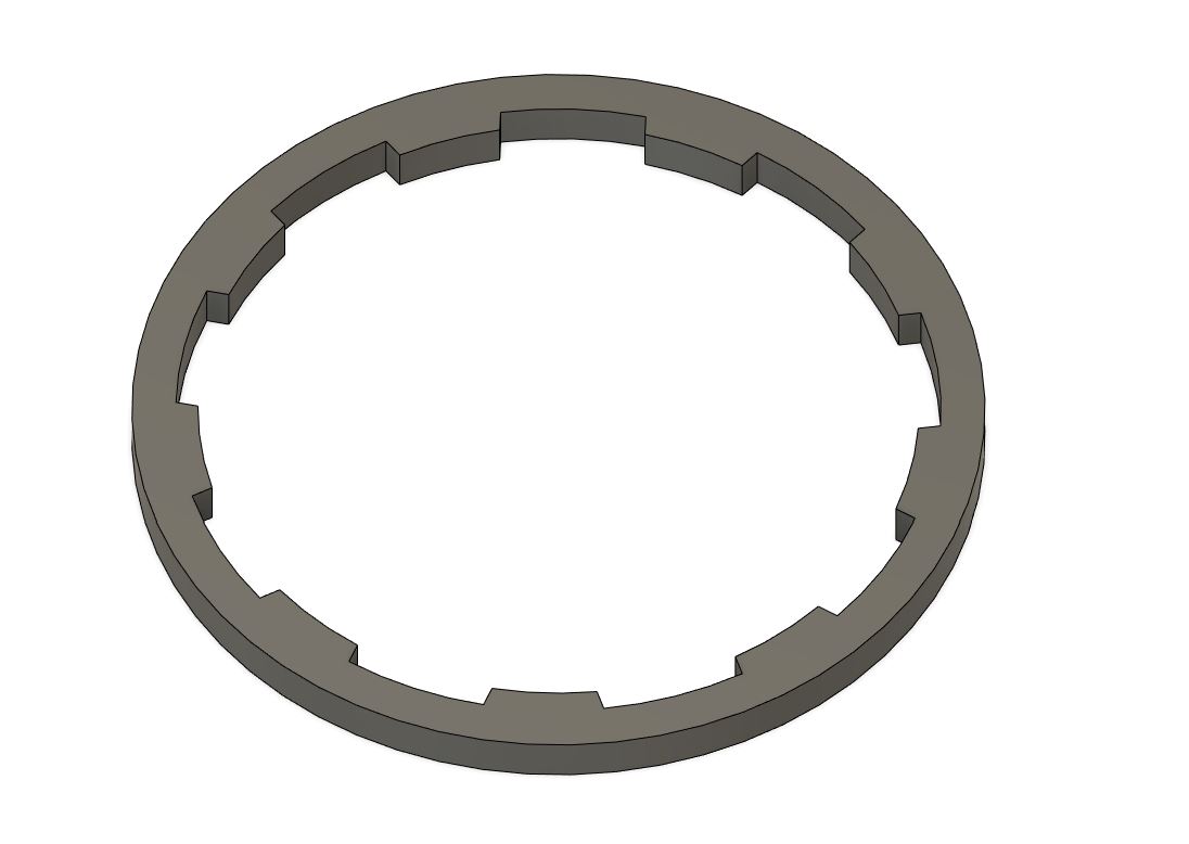 Replacement for Shimano 11 speed casette spacer 2,18 mm
