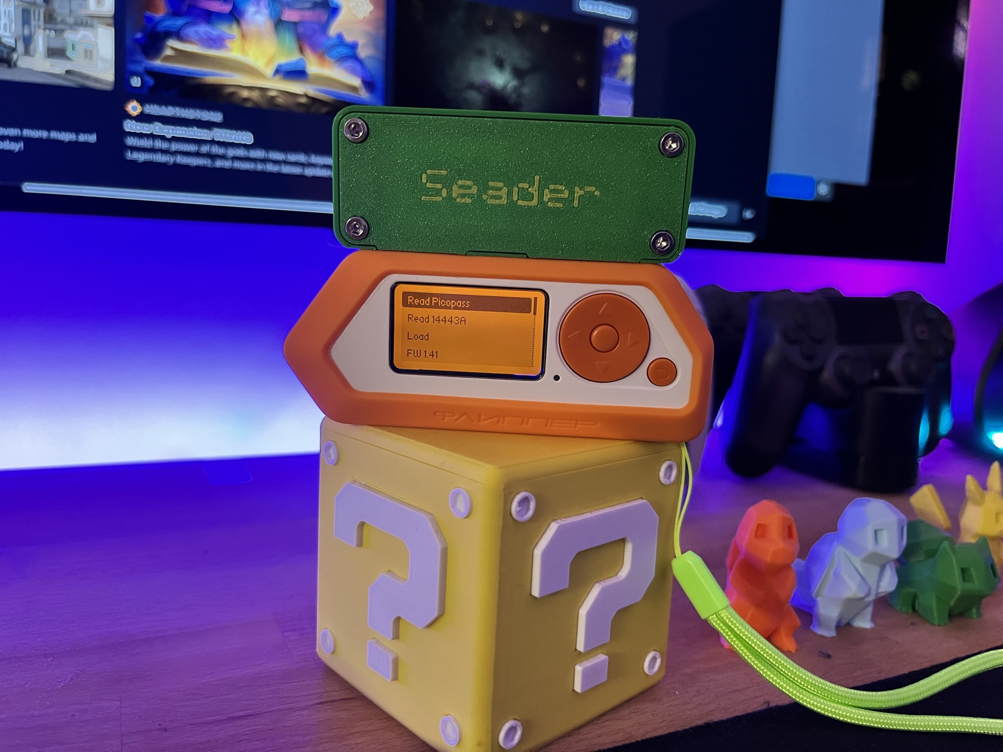 Miniatura 5 do modelo 3D Case for Flipper Zero devboard + Smart2Click & SAM/SIM