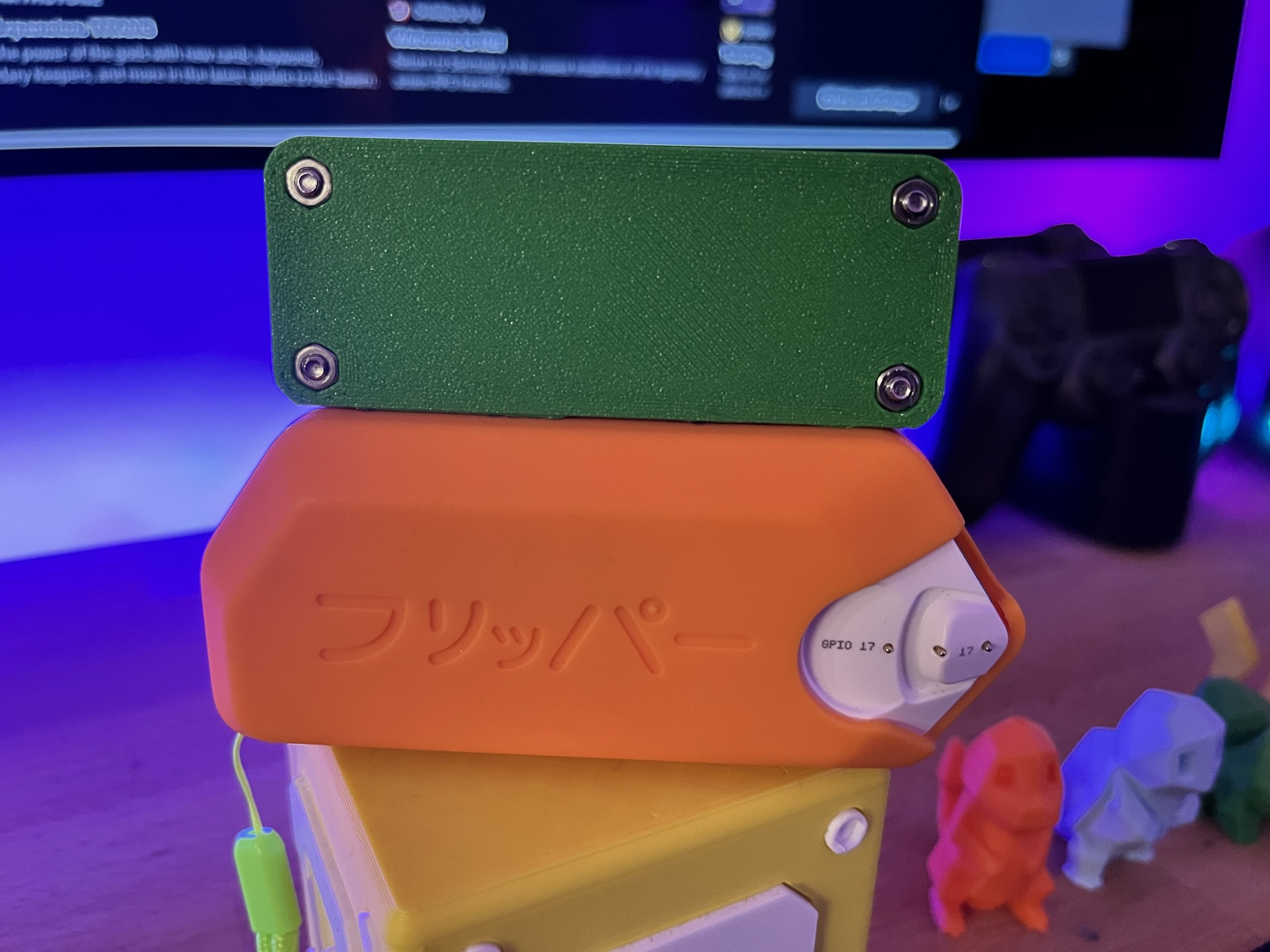 Miniatura 4 do modelo 3D Case for Flipper Zero devboard + Smart2Click & SAM/SIM