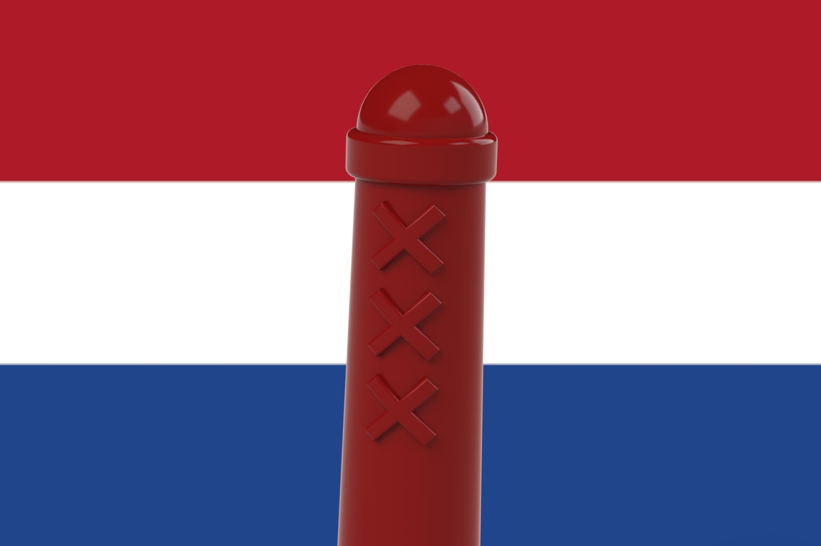 Amsterdam's Paaltje ~Welcome to Holland (also Keychain)