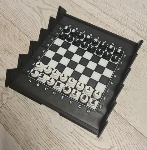 Roll-up Chess magnetic (Print in Place)