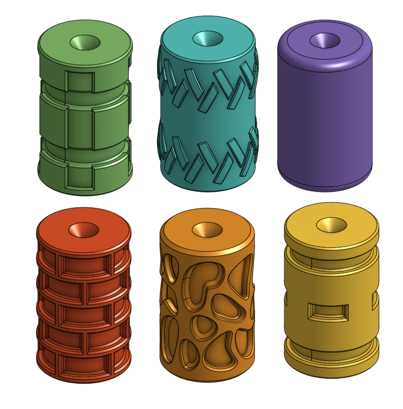 Miniatura 2 do modelo 3D Beach Sand Texture Roller