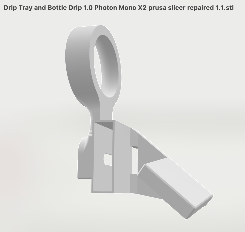 Anycubic Mono X2 Platform Drip Hook + Bottle Holder