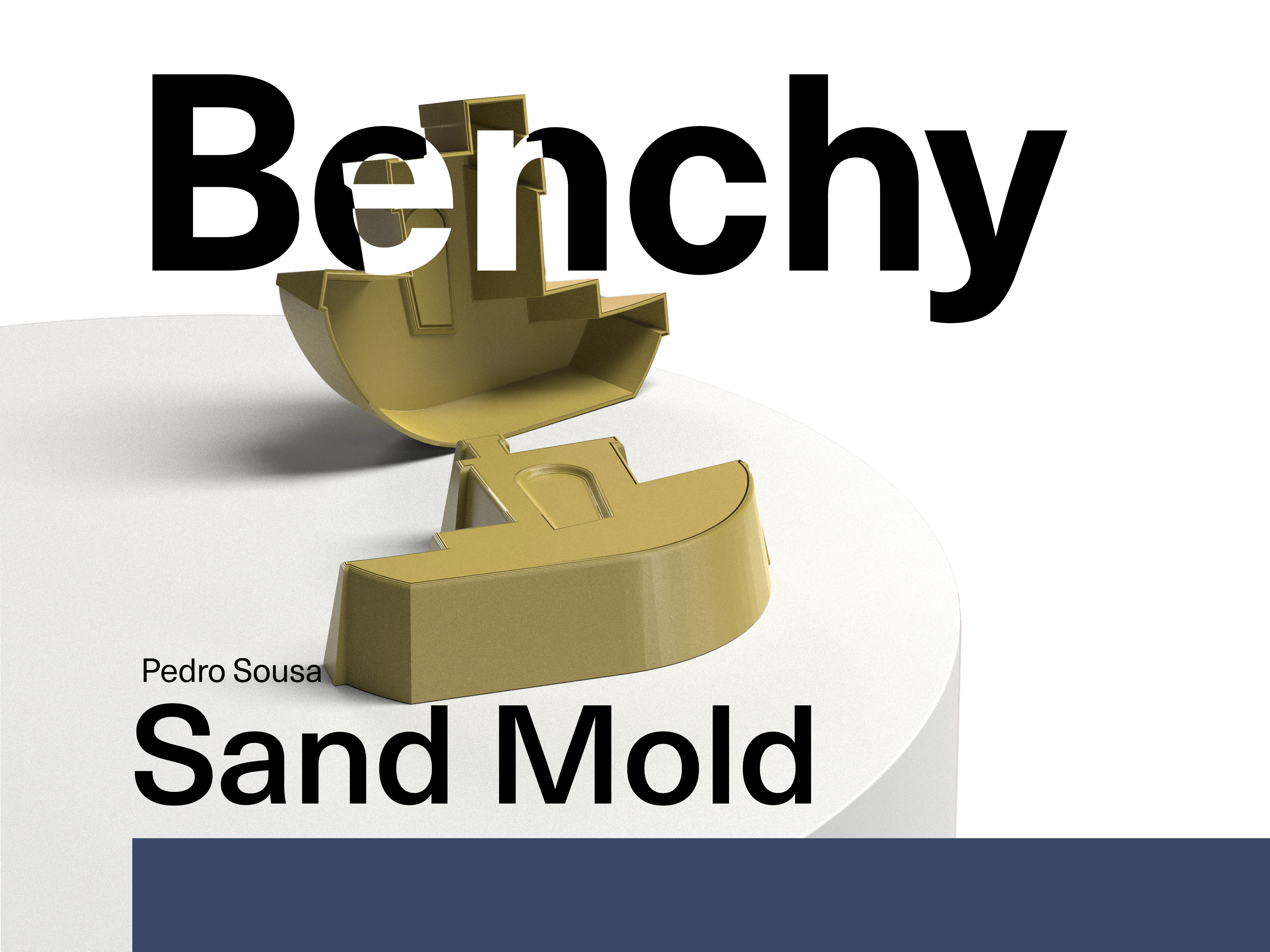 Benchy Sand Mold