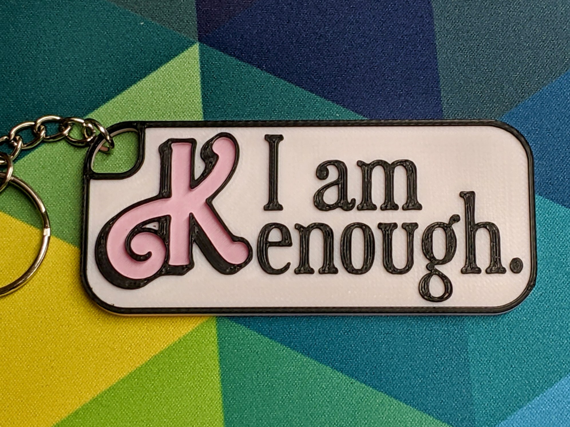 I am Kenough | Barbie Movie Keychain