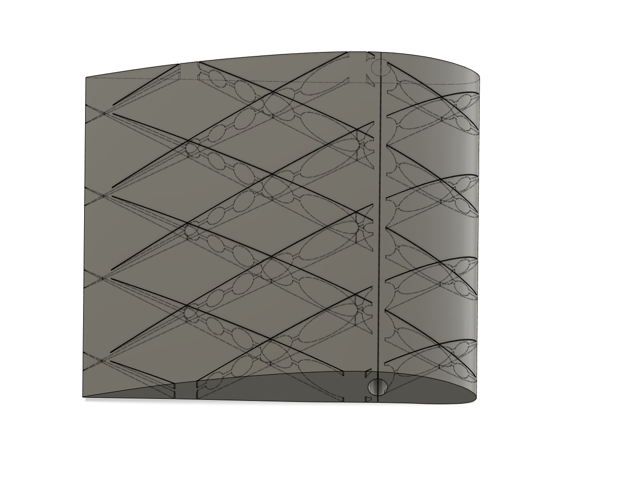 100mm V1 wing test
