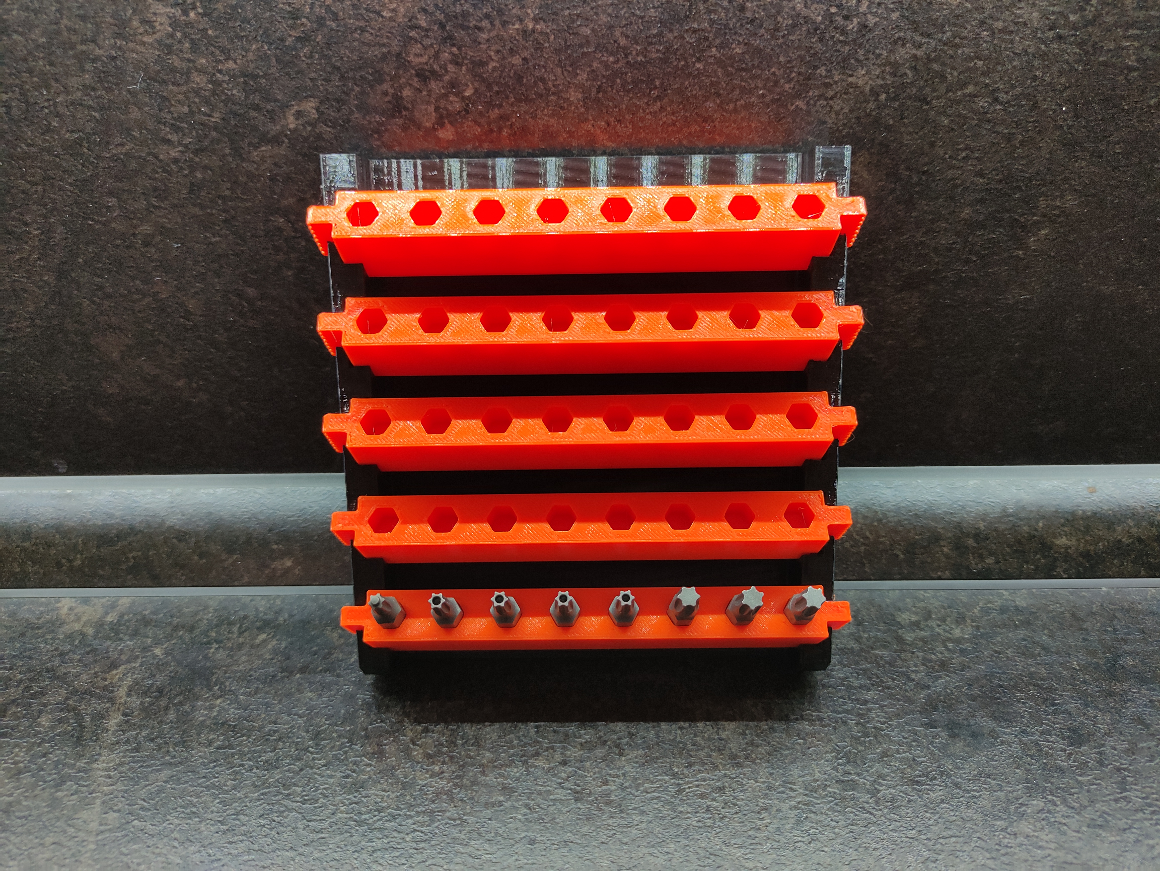 LIDL pegboard bit holder