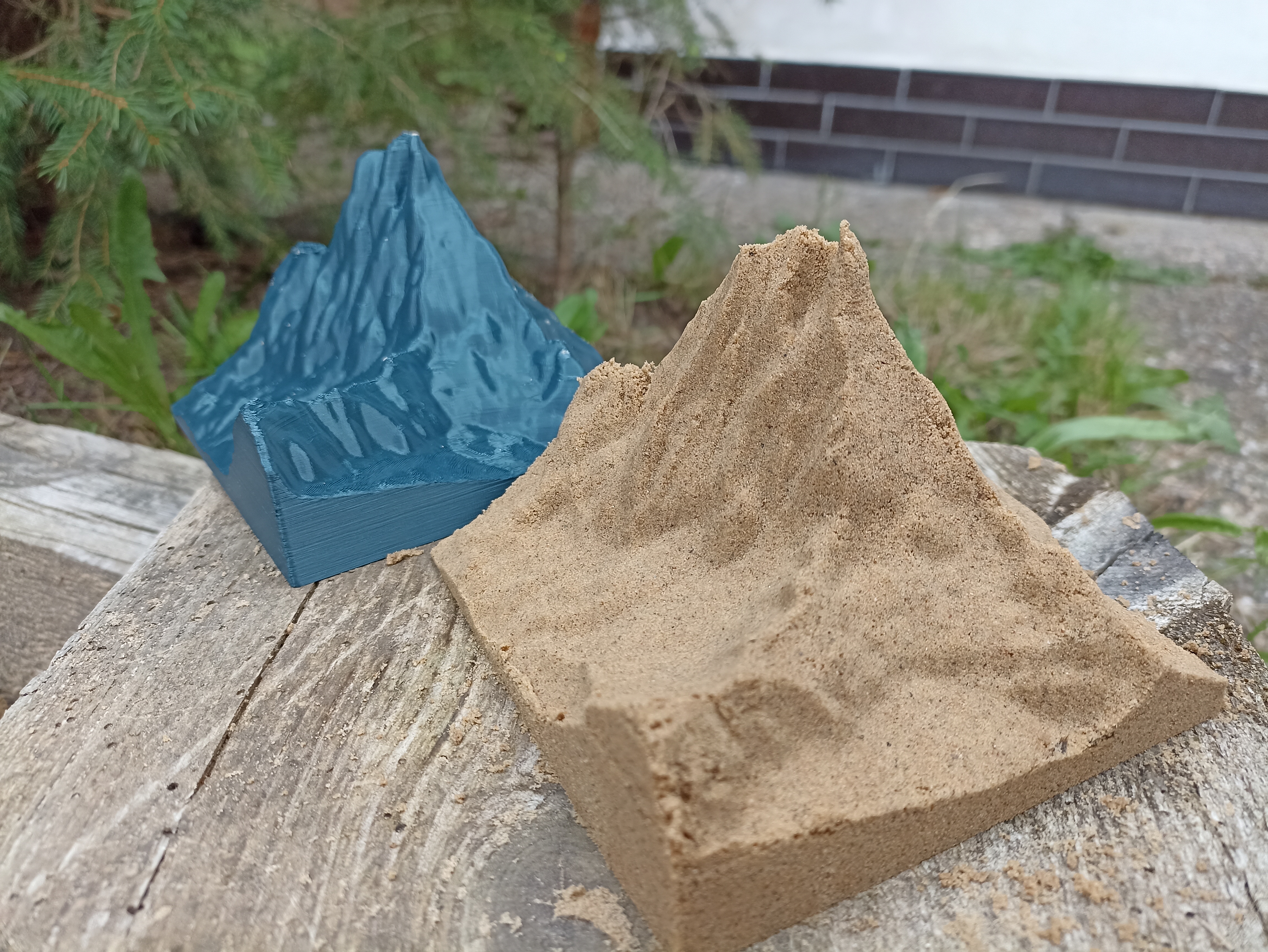 Matterhorn sand mold