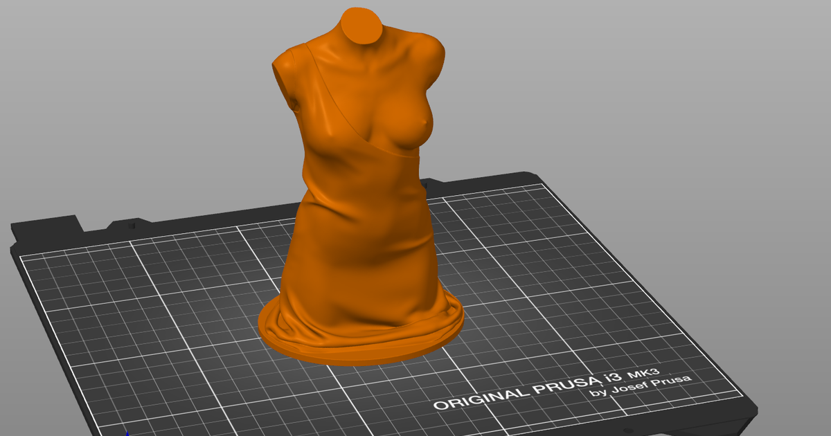 Female Torso (Fixed) by Claptomancy | Download free STL model ...