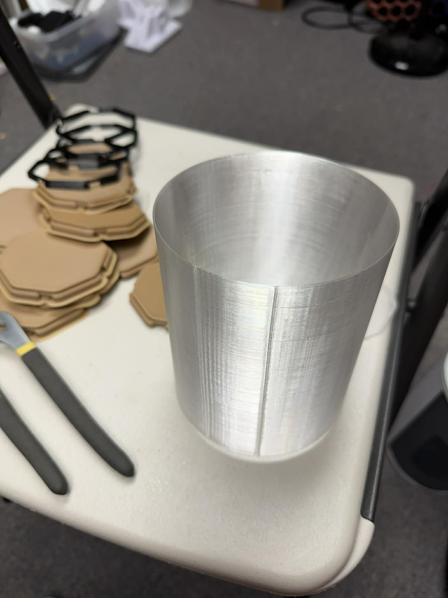 Tube for light diffusion