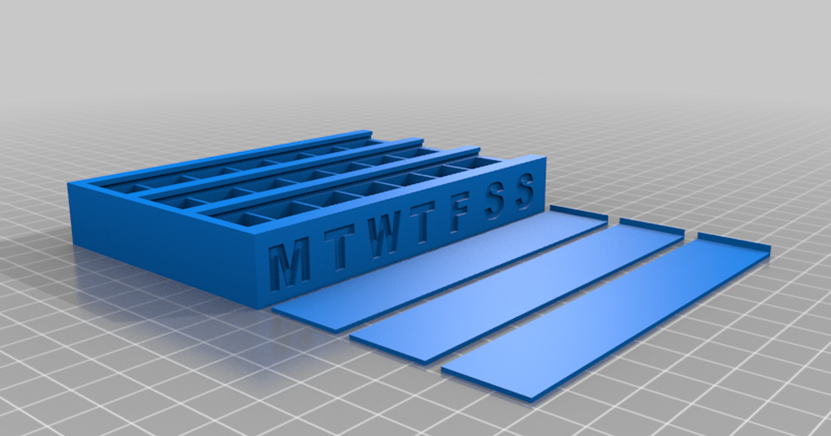 Pill box by Metal Injection Download free STL model