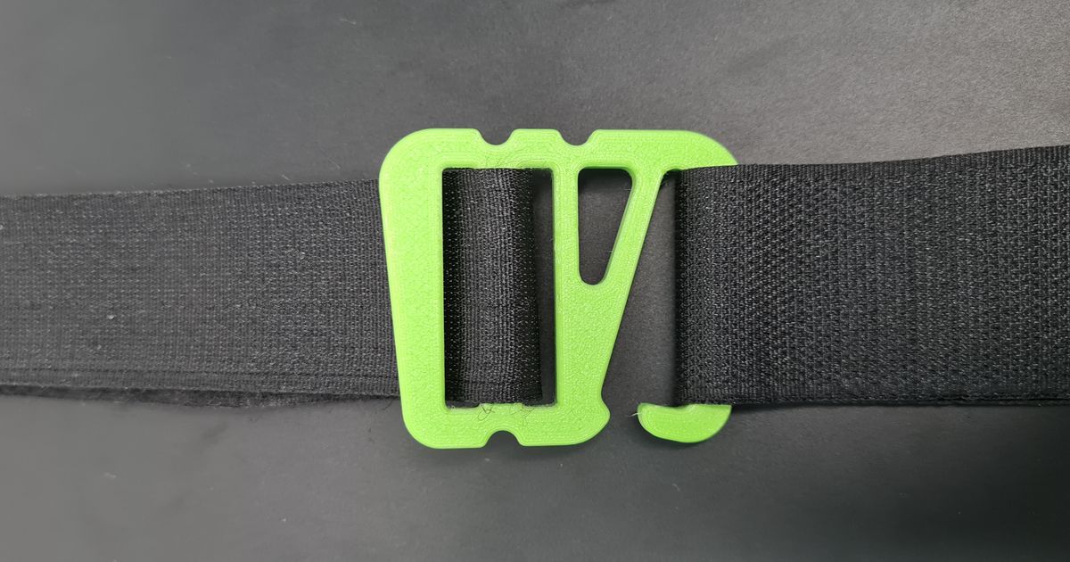 Velcro strap buckle by slavik kopanov