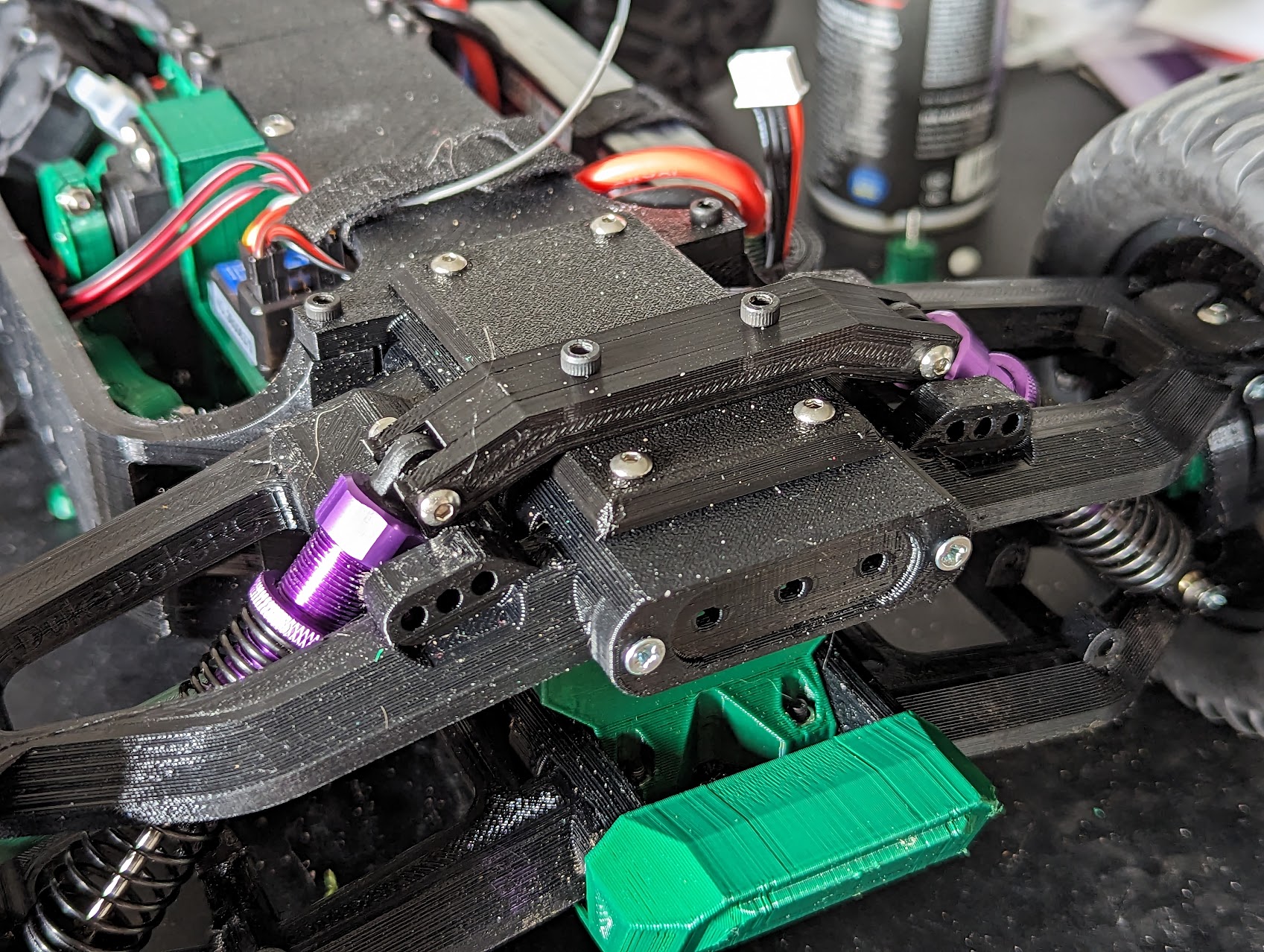 Shock tower brackets for Dukedoks Cramer RC Truggy car by Get It ...
